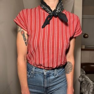 🌑 S O L D 🌑 Caution to the wind blouse